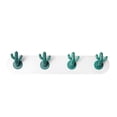 thumbnail image 1 of Crochet Sans Perçage 4 Crochets en Forme de Cactus Crochets Muraux Multifonctionnels Crochets Adhésifs, 1 of 8