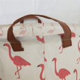 thumbnail image 3 of Howarmer Laundry Basket with Strong Handles - Waterproof Dirty Clothes Laundry Basket, Collapsible & Convenient Home Organizer Containers for s s, Clothing ( Pink Flamingo ), 3 of 8