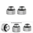 thumbnail image 4 of 2pcs Screw , Copper Material Water Cooling G1/4 Male To Female Extender Fitting Adapter For Computer Water Cooling Systems Extender Fitting, 4 of 7