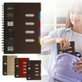 thumbnail image 3 of 5 Subject Notebooks College Ruled,Five Star Advance Notebook + Study App,Spiral Notebook with Dividers,Thick Spiral Writing Journal for Women & Men,Journal for Work(Coffee,7.48x10.12"), 3 of 3