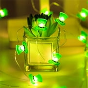 loopsun St. Patrick's Day Lrish Holiday Style String Lights LED 4 Meters 40 Lights With Remote Control