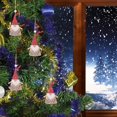 thumbnail image 4 of Gibobby Colgante de Navidad de 3 uds, colgante de muñeca sin rostro, decoración de árbol de Navidad, accesorios para hombre , colgante pequeño(Red), 4 of 5
