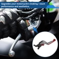 thumbnail image 3 of Palancas de freno y embrague cortas y largas para Yamaha MT125 2014-2021, palanca de freno ajustable en 6 posiciones, aleación de aluminio, mango de titanio con extremo rojo, 3 of 6