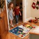 thumbnail image 1 of Seyotauo Christmas Decor 3D Stereoscopic Embroidery Carpet - 24 x16 inch Polyester Xmas Decor Indoor Outdoor, Absorbent Nonslip Dirt Proof Washable Foot Mat for Entryway Kitchen Bathroom Porch Patio, 1 of 6