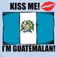 thumbnail image 2 of CafePress - Kiss Me Im Guatemalan Body Suit - Baby Light Bodysuit, Size Newborn - 24 Months, 2 of 4
