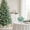 #325Light Blue, variant on Christmas Ornament Set, 30-Piece Flocked Baubles, Holiday Tree Decor Kit, Offers Assorted Styles and Hangs Easily with Caps for Tree Branches, Wreath Display, and Party Backdrop.