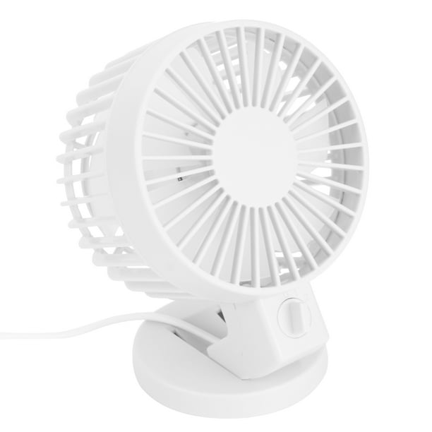 Mini Ventilador USB, Clip En 360 ° Con Recargable De 3 Velocidades, Portátil, 1200 MAh, Personal