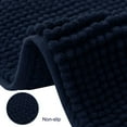 thumbnail image 6 of Chun Yi Non-slip Bathroom Rugs Chenille Soft Absorbent Plush Bath Mat (Navy,16"*24"), 6 of 6