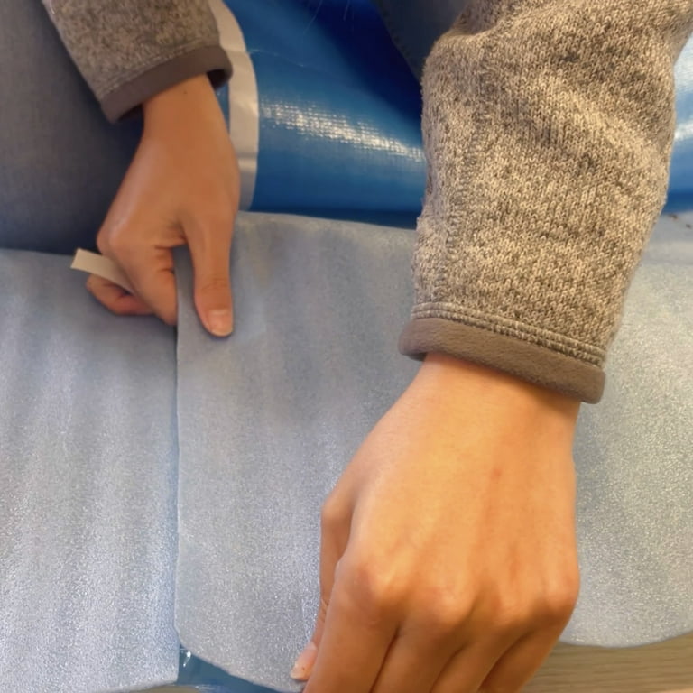 Dekorman 2mm Thick 2-N-1 Moisture Barrier Blue Foam Underlayment(#2BF1) 2 mm T x 3.3 ft. W x 30.25 ft. L (100 sq. ft. / roll) Dekorman 2mm Thick 2-N-1 Moisture Barrier Blue Foam Underlayment(#2BF1) 2 mm T x 3.3 ft. W x 30.25 ft. L (100 sq. ft. / roll)