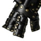 thumbnail image 4 of Guantes Góticos Steampunk Hugo Negro Sin Dedos de Cuero Estilo Steampunk, 4 of 7