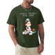 thumbnail image 1 of Camiseta Crazy cjillo de indias para hombre camisa de cuello redondo blanca gráfica, 1 of 6