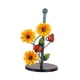 thumbnail image 2 of Elegante porta rollos de papel con forma de girasol, de hierro, para servilletas de estilo rústico. Amarillo, 2 of 9