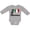 AC-Heather Grey, variant on Inktastic Florence Italy Vacation Boys or Girls Long Sleeve Baby Bodysuit