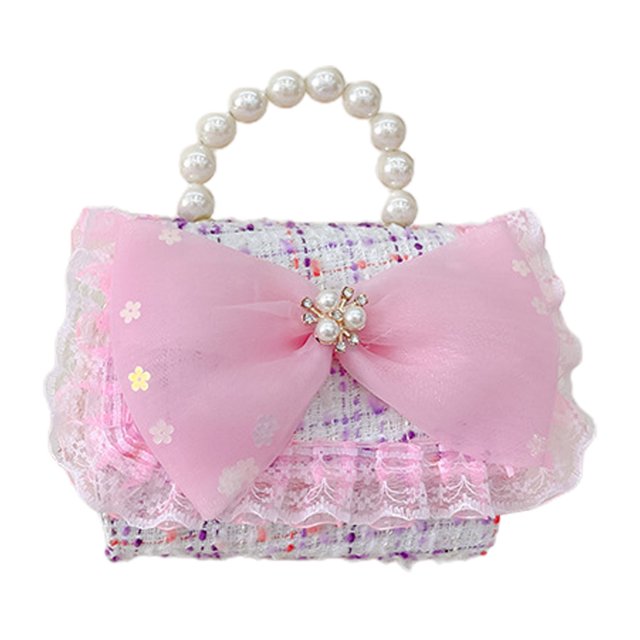 Bolso cruzado de un solo hombro a la moda para niños, mini bolso con dibujos animados bonitos para niña