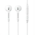thumbnail image 6 of Compatible With Motorola Moto G7 Power Play - Headset OEM 3.5mm Hands-free Earphones Mic Dual Earbuds Headphones Earpieces In-Ear Stereo Wired White N8O, 6 of 6