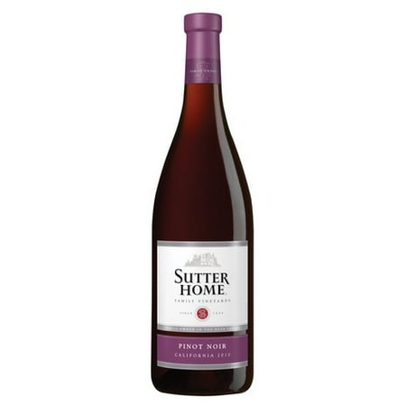Sutter Home Pinot Noir California Red Wine, 750 ml Bottle, 13.5% ABV