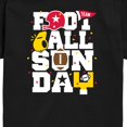 thumbnail image 3 of Instant Message - Football Sunday Icons - Toddler Boys Short Sleeve Graphic T-Shirt, 3 of 6