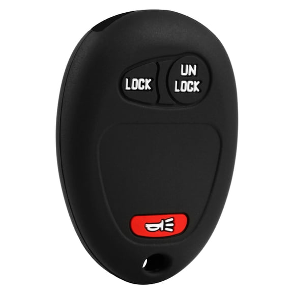 Key Fob Remote Silicone Case Cover Protector for 2001-2012 Chevrolet GMC Hummer Isuzu Oldsmobile Pontiac (L2C0007T)