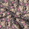 thumbnail image 6 of CLOOCL Women Blouse Animal Cute Pug Print T-Shirt Long Sleeve Casual Female Loose Plus Size Tops, 6 of 6