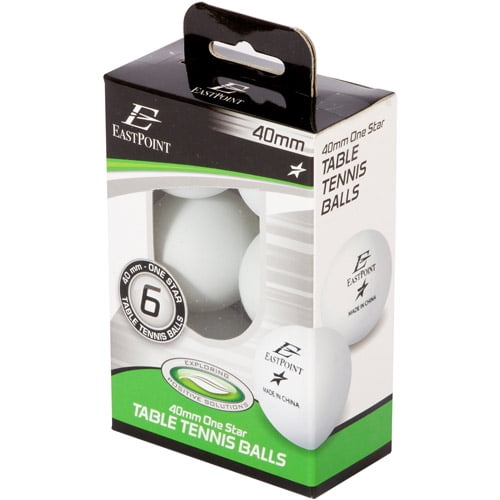Eastpoint Sports Eps 40mm 1star White Tt Balls