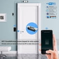 thumbnail image 4 of 2.4GHz WiFi Access Control 880lb Holding NO NC Adjustable Electic Strike Door Lock System Kit with Wireless Remote Control and Smartphone APP Control, paired with Wireless Access Kaypad with Tags, 4 of 6
