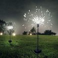 thumbnail image 4 of Luces solares LED Luces de fuegos artificiales de juego de césped decorativas al aire libre para jardín Hugtrwg Para estrenar, 4 of 7