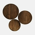 thumbnail image 5 of Jofran Knox Mid-Century Modern Solid Hardwood Round Accent Tables (Set of 3), 5 of 7