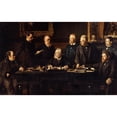thumbnail image 2 of Félix Jobbe-Duval 18x13 Gold Ornate Wood Frame and Double Matted Museum Art Print Titled - The Municipal Council Office, in July 1883 (1885), 2 of 4