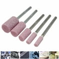 thumbnail image 3 of 10Pcs 1/8In Shank Abrasive Mounted Stone Rotary Tool Grinding Polishing Wheel, 3 of 9