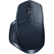Logitech MX Master Wireless Mouse Navy Blue– Use on Any Surface, Ergonomic Shape, Hyper-Fast Scrolling, Rechargeable, for Apple Mac or Microsoft Windows Computers, Meteorite