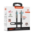 thumbnail image 2 of Hypergear Cable USB-C 3.6m Carga Rápida y Diseño Reforzado negro, 2 of 10