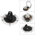 thumbnail image 3 of AVEKI Motorcycle Fuel Cap, Motorcycle Fuel Gas Cap Tank Cover with 2 Keys Fit for Suzuki GSX-R 600 GSX-R750 SV1000 B0508, 3 of 8
