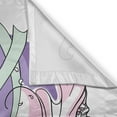 thumbnail image 3 of Ambesonne Purple Kitchen Curtains, Party Dress Bride, 55"x45", Purple and Pale Pink, 3 of 3