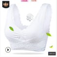 thumbnail image 1 of Sujetador deportivo para mujersin arospara entrenamientofitnesscamisetas sin mangas cortas (blanco puro XL) Likrtyny Para estrenar, 1 of 1