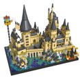 thumbnail image 1 of Bloques de construcción MOC del castillo medieval de Harry Potter, más de 2700 piezas, modelo Magic World, juguetes para niños y adultos, juegos de bloques de 3,5 mm, 1 of 4