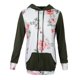 thumbnail image 3 of Sudadera con Capucha Floral Manga Larga Moda Casual Apariencia Atractiva Mujer L, 3 of 8