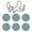 K, variant on THHEIC 6PCS Non Slip Silicone Coaster Set with Storage Holder, Black Rubber Anti-Scratch Drink Mats, Universal Tabletop Protector for Cups, Mugs and Household Dining Decoration