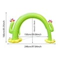 thumbnail image 3 of Sprinkler Cactus Inflatable Water Play Tunnel for Kids Summer Outdoor and Activities, 3 of 7