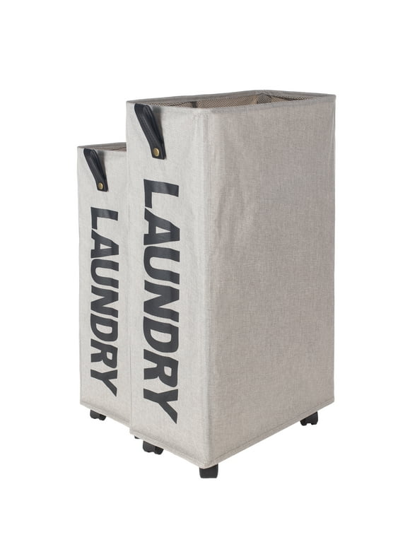 Laundry Baskets with Wheels in Laundry Storage & Organization