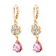 thumbnail image 1 of unbranded 1Par Pendientes Femeninos Sencillos De Zirconia Rosa Ideales Para Oficina Y Fiesta, 1 of 8
