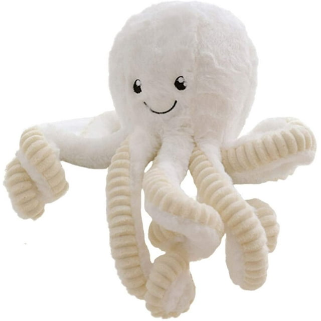40cm Octopus Plush Doll, Perfect Gift, Birthday, Christmas, Plush Toy, White, 40