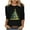 Type 1-Black, variant on Otvok Womens Tops Casual Round Neck Christmas Printed Blouse 3/4 Sleeve T-Shirt for Summer
