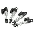 thumbnail image 1 of Front Rear Shock Absorbers, Front Rear Shock Damper Aluminum Alloy  Wear Resistant  For 1/16 RC Car Black, 1 of 8