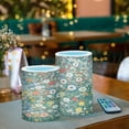 thumbnail image 3 of Yayeee Flameless Candles with Remote Flickering Battery Operated Multi Color Changing, Beige Floral Garden, 3 of 7