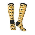 thumbnail image 4 of Haiem Funny Chicken Socks, Funny Novelty Crazy Design Cotton Socks Sports Socks Knee High Socks For Men, Women,1Pairs - Gift For Working Friends, 4 of 9