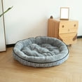 MAXYOYO Dog Bed & Cat Bed, Donut Plush Round Dog Bed for Small Medium