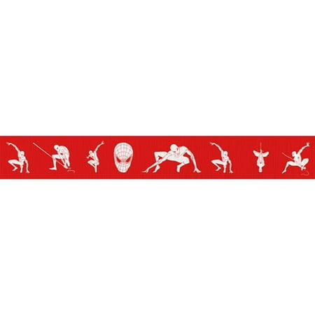 Amazing Spider Man Paper - The Amazing Spider-Man Crepe Paper Streamer (30ft)