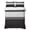 Gray Black, variant on Twin Quilt Set 68''x86'', Pink Flamingo Lightweight Summer Bedspread Coverlet Set with 2 Pillow Shams, Summer Animals Breathable All Season Quilt Bedding for Dorm/Bedroom