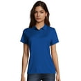thumbnail image 1 of Hanes Polo de Performance Sport Cool DRI pour Femmes, G, Bleu Royal Foncé, 1 of 5