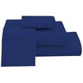 thumbnail image 4 of RUVANTI Flannel Sheets King Size - 100% Cotton Brushed Flannel Bed Sheet Sets - Deep Pockets 16 Inches (fits up to 18") - All Seasons Breathable & Super Soft - Warm & Cozy - 4 Pcs - Royal Blue, 4 of 9